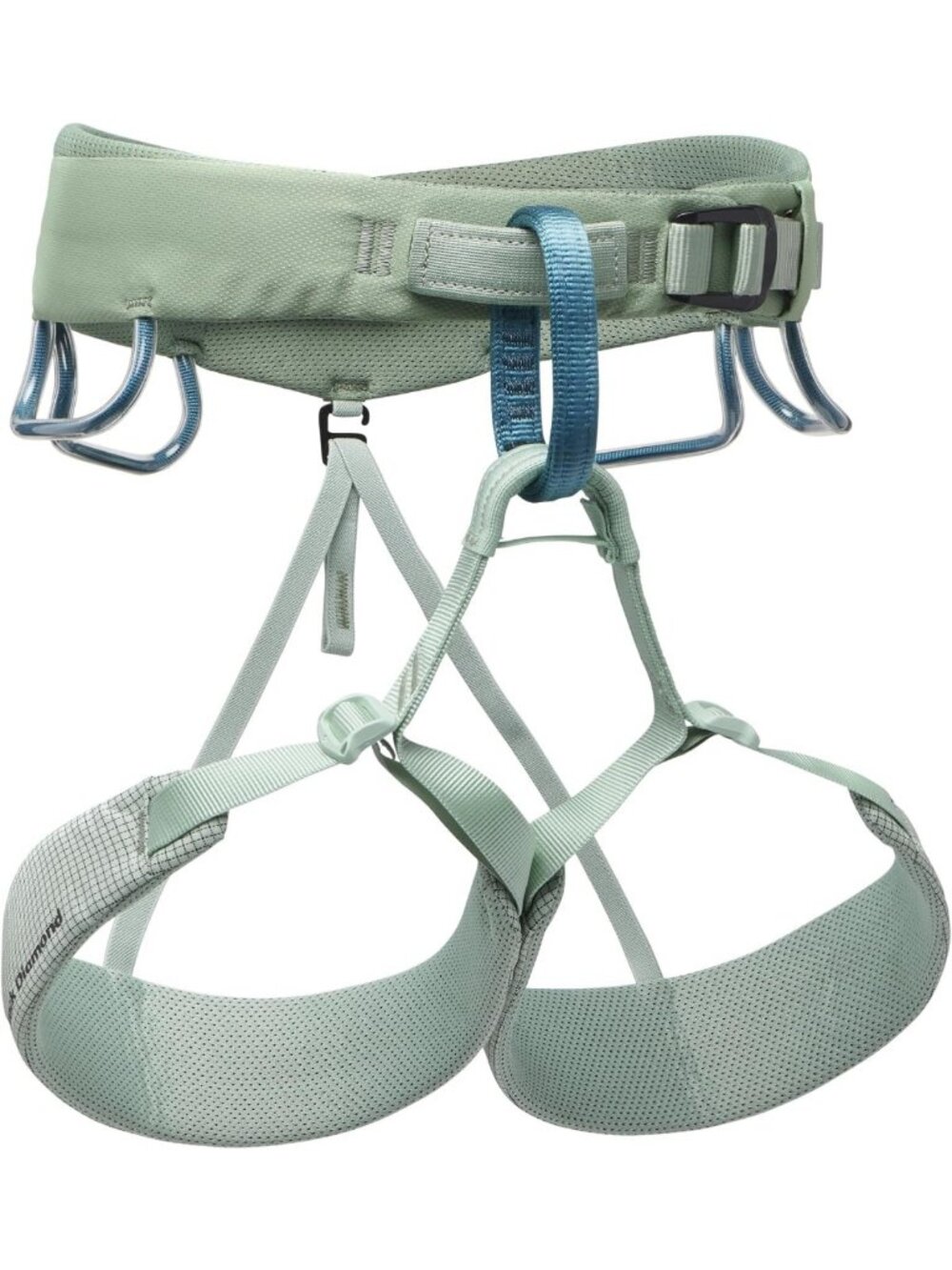 Adjustable Women's Rock Climbing Harness - Black Diamond Momentum Style